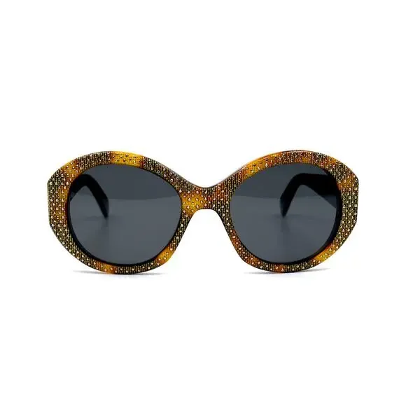 NEW CELINE CL4240IS 53A HAVANA WITH GOLD EMBELLISHMENT SUNGLASSES AUTHENTIC - Picture 2 of 10